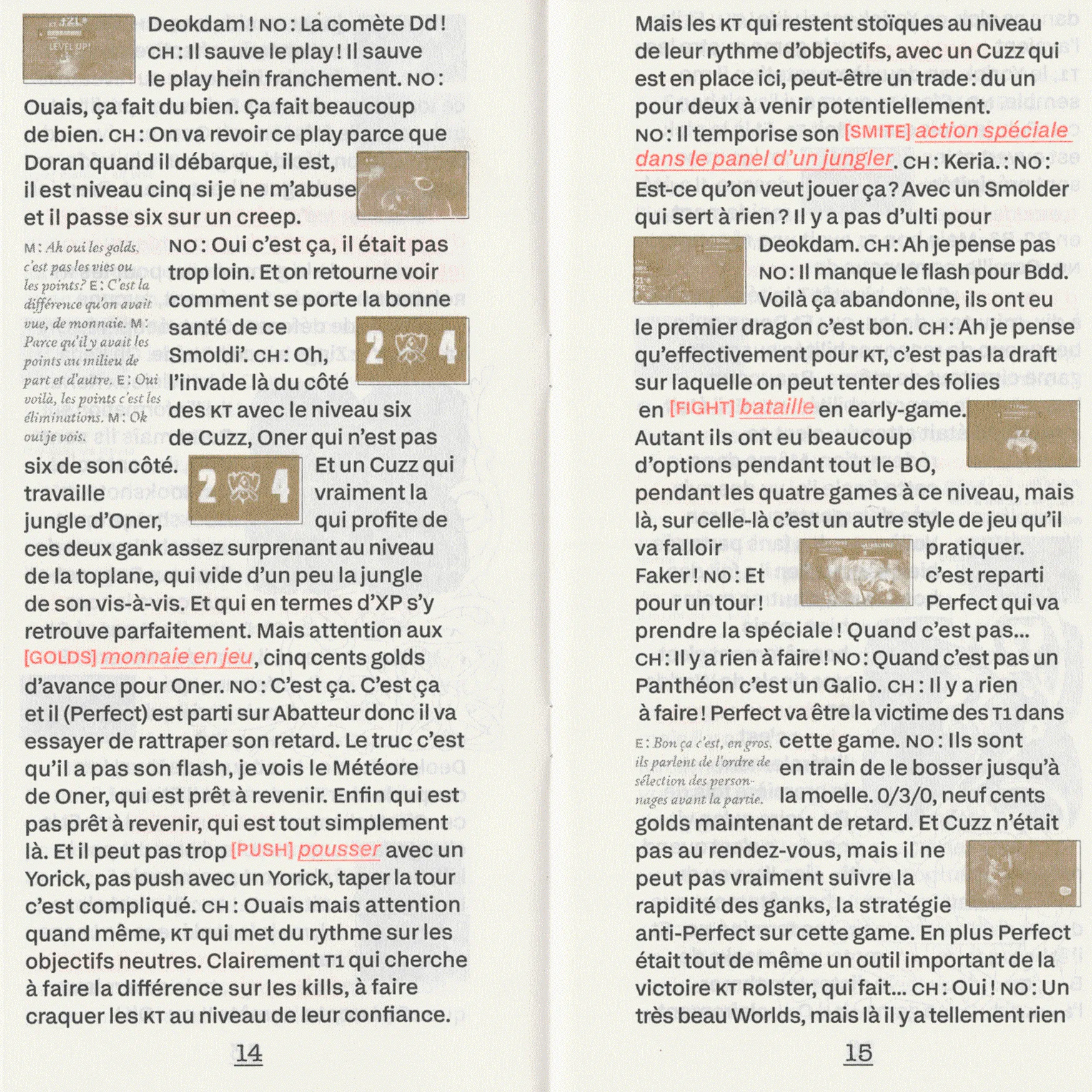 Glossaire mère-fils, double page 7
